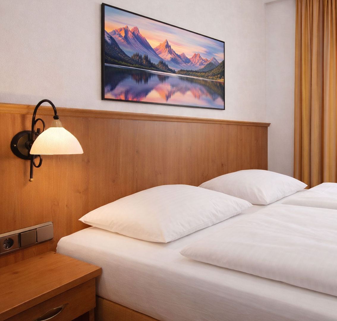 Hotelzimmer im Gasthof Klement
