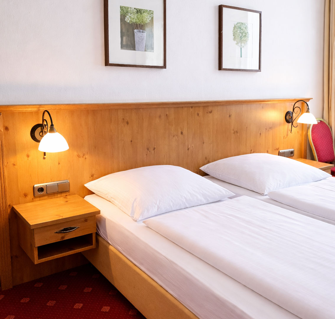 Hotelzimmer im Gasthof Klement